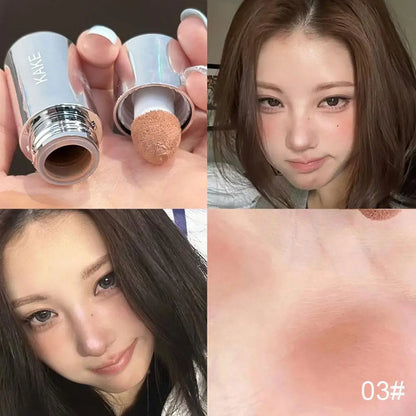 Blush Cremoso Facial 4 Cores | Mate Aveludado Impermeável e Natural