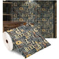 Papel de Parede 3D Autoadesivo Efeito Tijolo Antigo - 70cm x 1/5/10m Impermeável para Sala e Quarto
