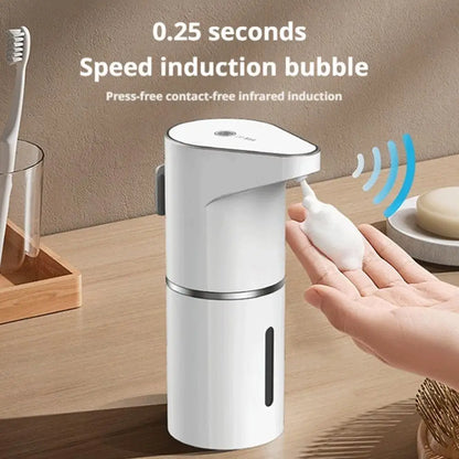 Dispensador de Sabão Automático com Sensor - Recarregável Parede | Espuma Inteligente