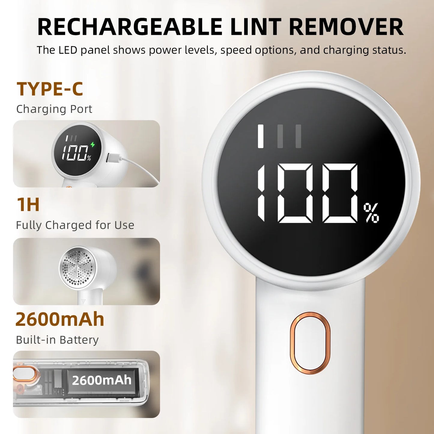 Removedor de Pelos Elétrico para Roupa