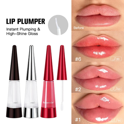Gloss Aumentador Lábios Transparente Hidratante
