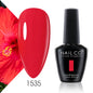 Verniz Gel NAILCO 15ml Série Vermelho Escuro – Cores Glitter UV Manicure Profissional Semi-Permanente