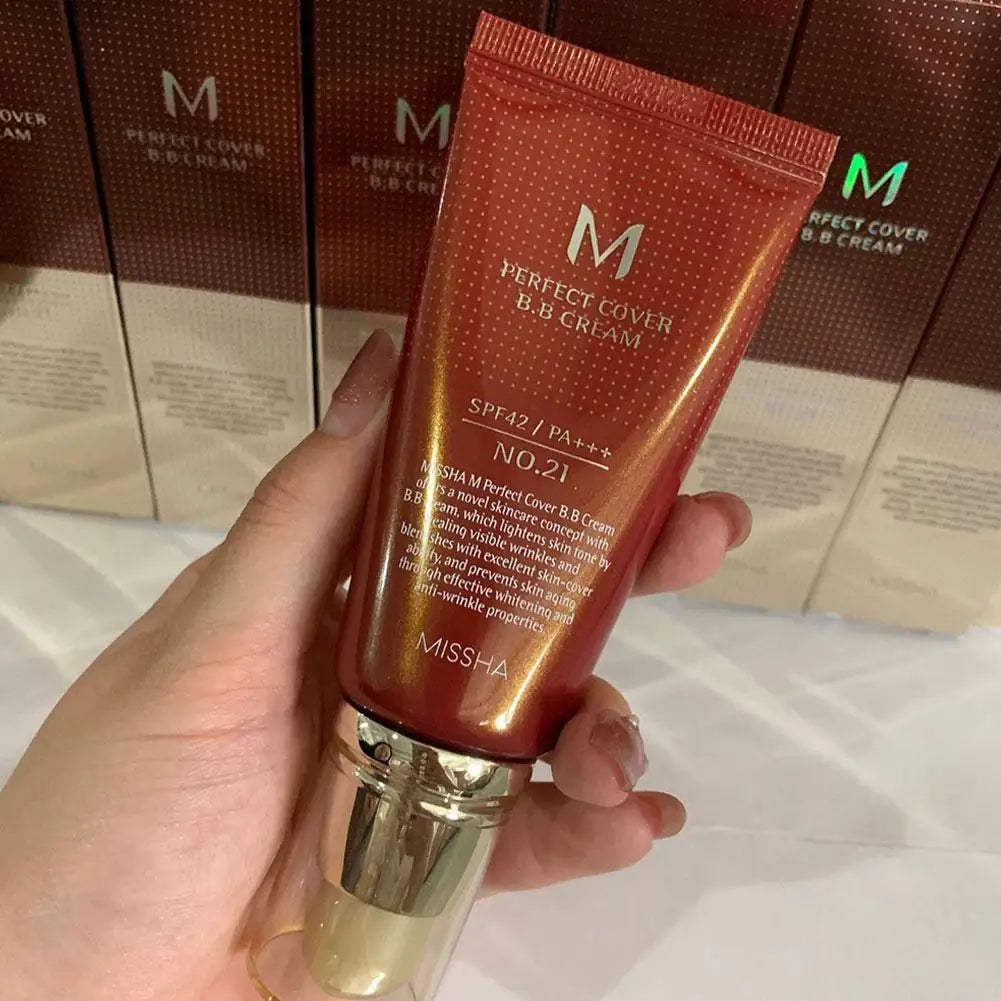 BB Cream Corretor de Poros | Base Líquida Longa Duração Controlo Oleosidade