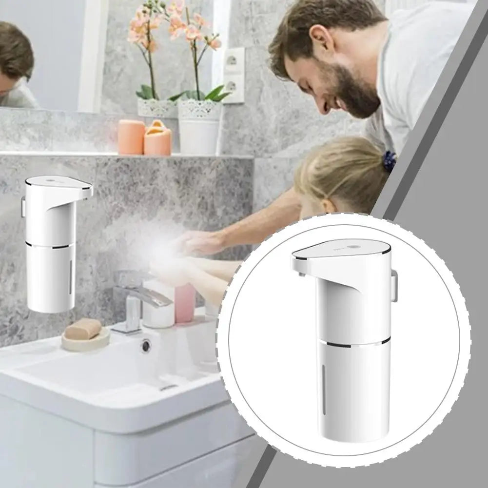 Dispensador de Sabão Automático com Sensor - Recarregável Parede | Espuma Inteligente