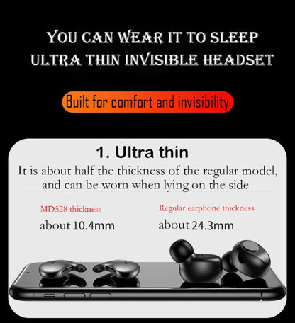 Xiaomi Mijia Sleep Earbuds Bluetooth 5.3 - Auriculares Invisíveis para Dormir com Cancelamento de Ruído