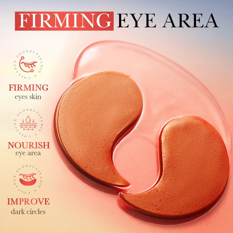 Máscaras Olhos BIOAQUA 80pcs Caracol Colágeno – Anti-Olheiras Bolsas Rugas Hidratante Anti-Idade Patches