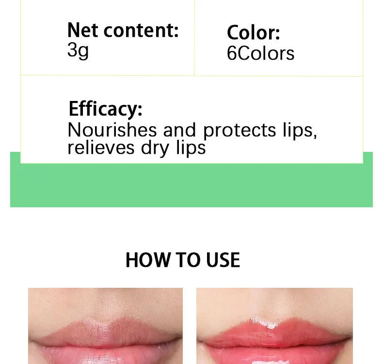 Gloss Labial Impermeável Hidratante Longa Duração - Líquido Não Transfere Embalagem Verde
