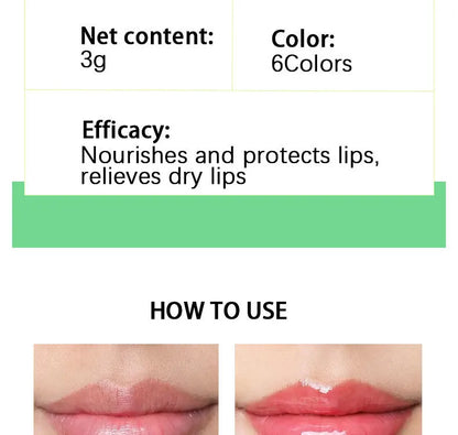 Gloss Labial Impermeável Hidratante Longa Duração - Líquido Não Transfere Embalagem Verde
