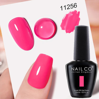 Verniz Gel NAILCO 15ml UV/LED Sem Hema/TPO – Base e Top Coat Profissional Semi-Permanente