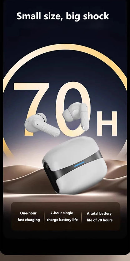 Xiaomi Fones TWS 5.3 com Microfone HD - Auriculares Bluetooth Stereo HiFi para iPhone e Android