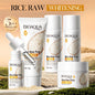 Conjunto de Cuidados de Pele BIOAQUA Rice | Limpeza, Tónico, Essência e Creme Iluminador