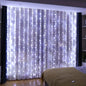 Luz de Cortina LED com Controle Remoto USB – 3m / 6m | 8 Modos de Iluminação | Decorativa para Quarto, Sala, Festas, Casamentos e Natal