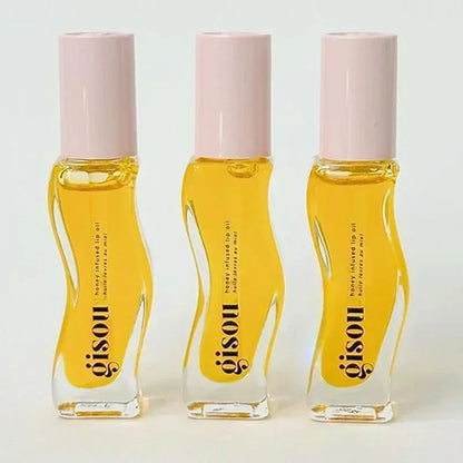 Gisou Lip Balm Óleo Labial Glazed Plum – Hidratação, Volume e Brilho para Lábios Perfeitos
