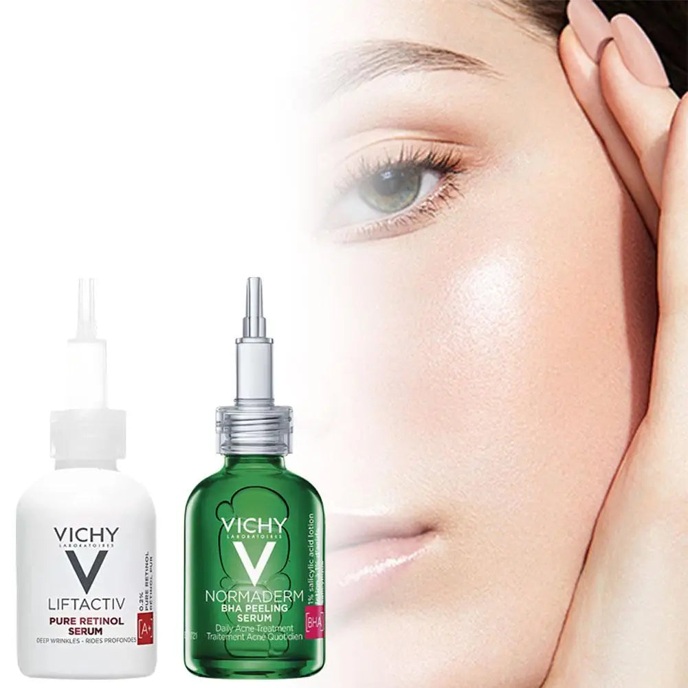 Creme Reparador Facial VICHY Ácido Salicílico 16% VC - Sérum Ácido Hialurónico B3 Retinol