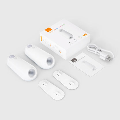 Luz LED para Sanita com Sensor de Movimento - 7 Cores RGB Recarregável | Iluminação WC