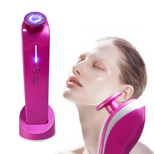 Secador Cabelo 5 em 1 Profissional 1000W - Modelador Alisador Caracóis Escova Rotativa Salão Casa