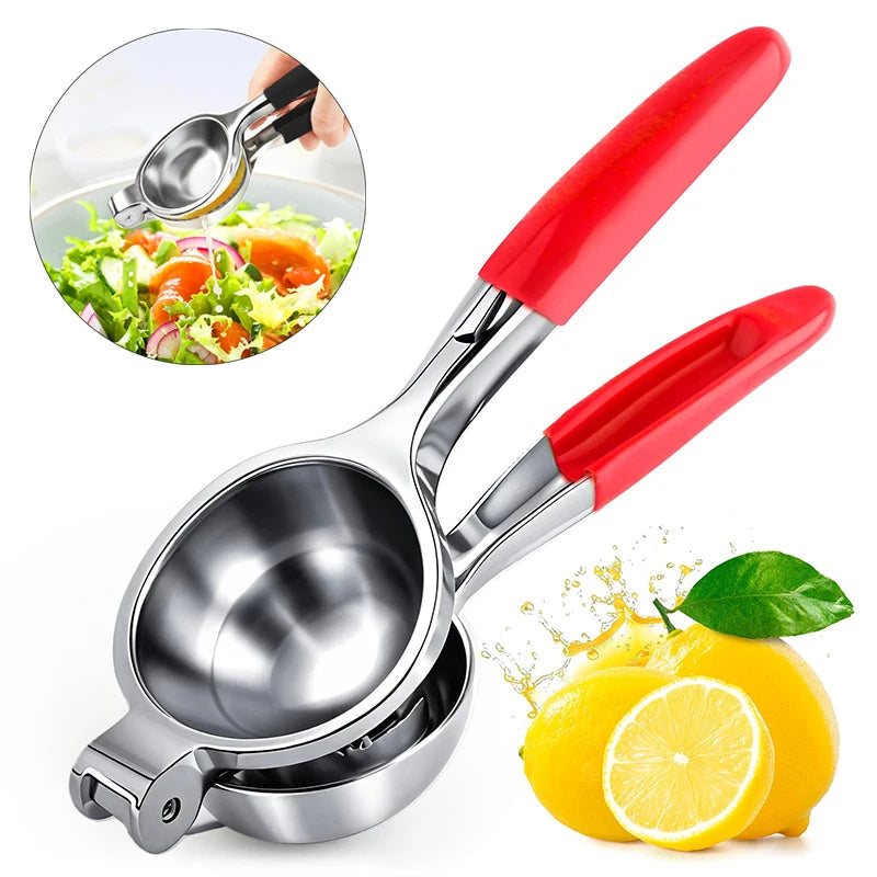 Espremedor de Limão Manual em Aço Inoxidável | Prático e Resistente