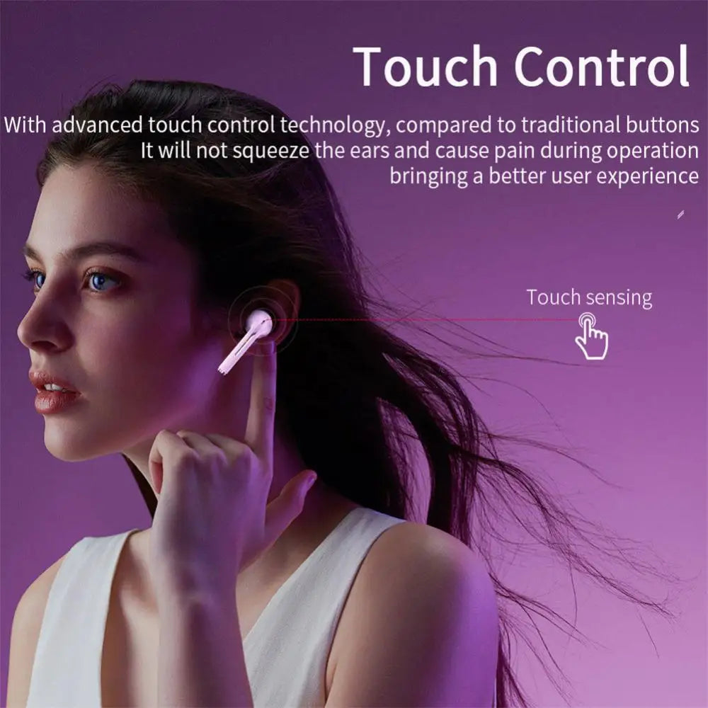 Xiaomi J18 Fones TWS com Toque Inteligente - Auriculares Bluetooth para Desporto e Gaming
