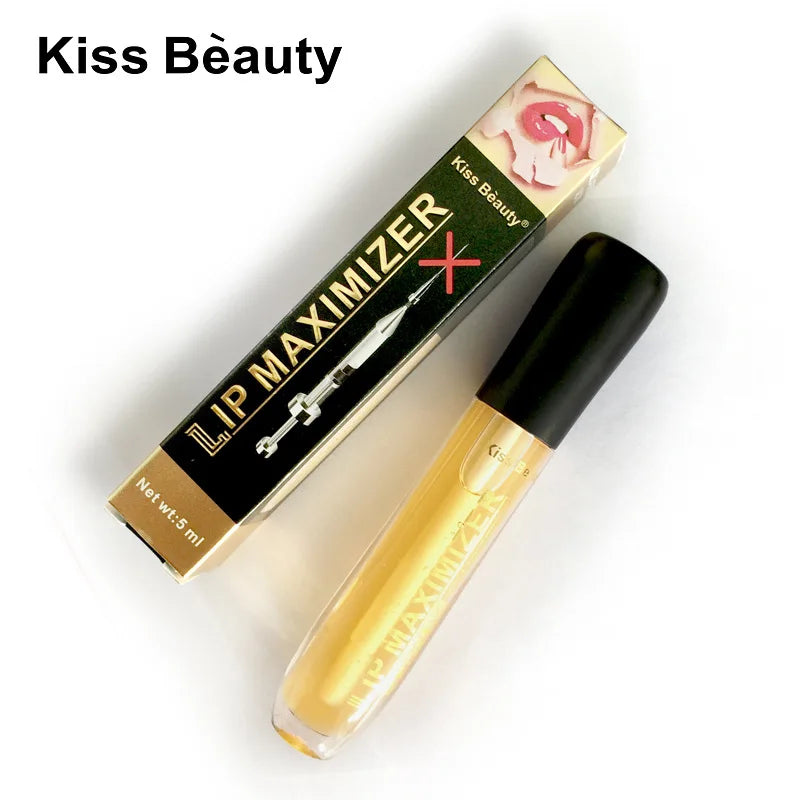 Óleo Sérum Volumizador Lábios – Hidrata Repara Linhas Finas Aumenta Elasticidade Longa Duração Cuidado Lábios Sexy 5ml