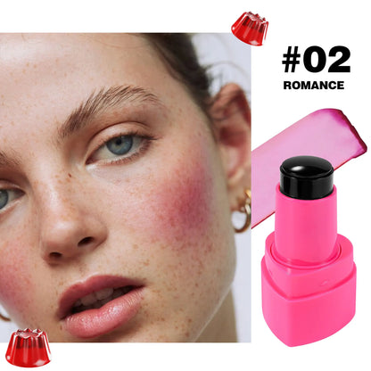 Blush Stick 2 em 1 Handaiyan | Tint Jelly para Lábios e Maçãs do Rosto