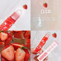 Óleo Labial Roller Hidratante 8ml - Gloss Nutritivo Transparente Abacate Frutas Cuidado Labial