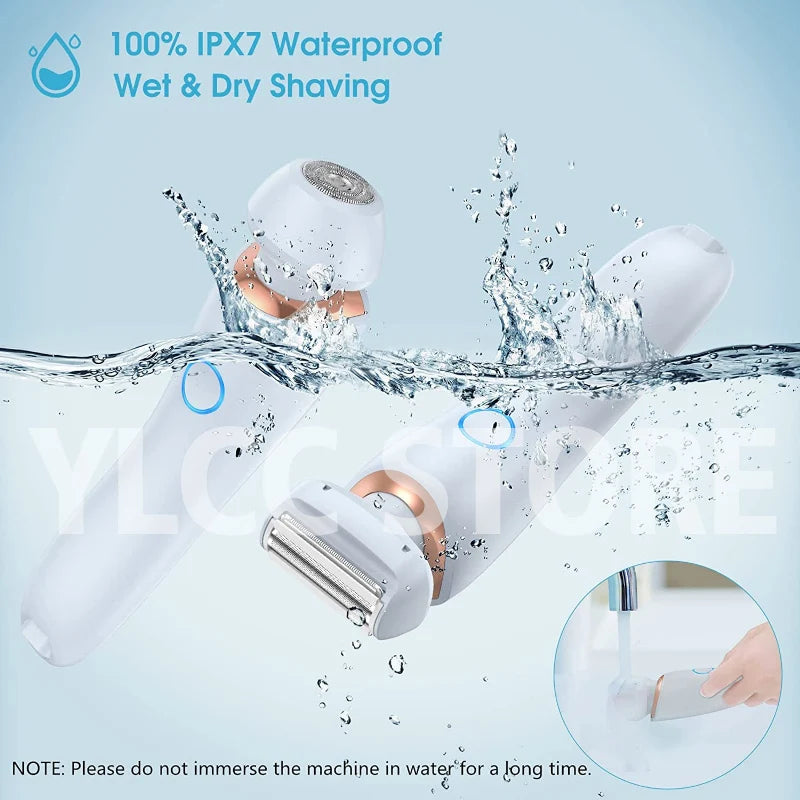 Depilador Elétrico Impermeável IPX7