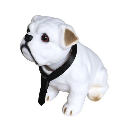 Boneco Cachorro Cabeça Balançante | Decoração Artesanal para Carro e Escritório