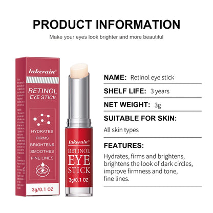 Creme de Olhos Retinol Stick | Reduz Olheiras e Firma a Pele ao Redor dos Olhos