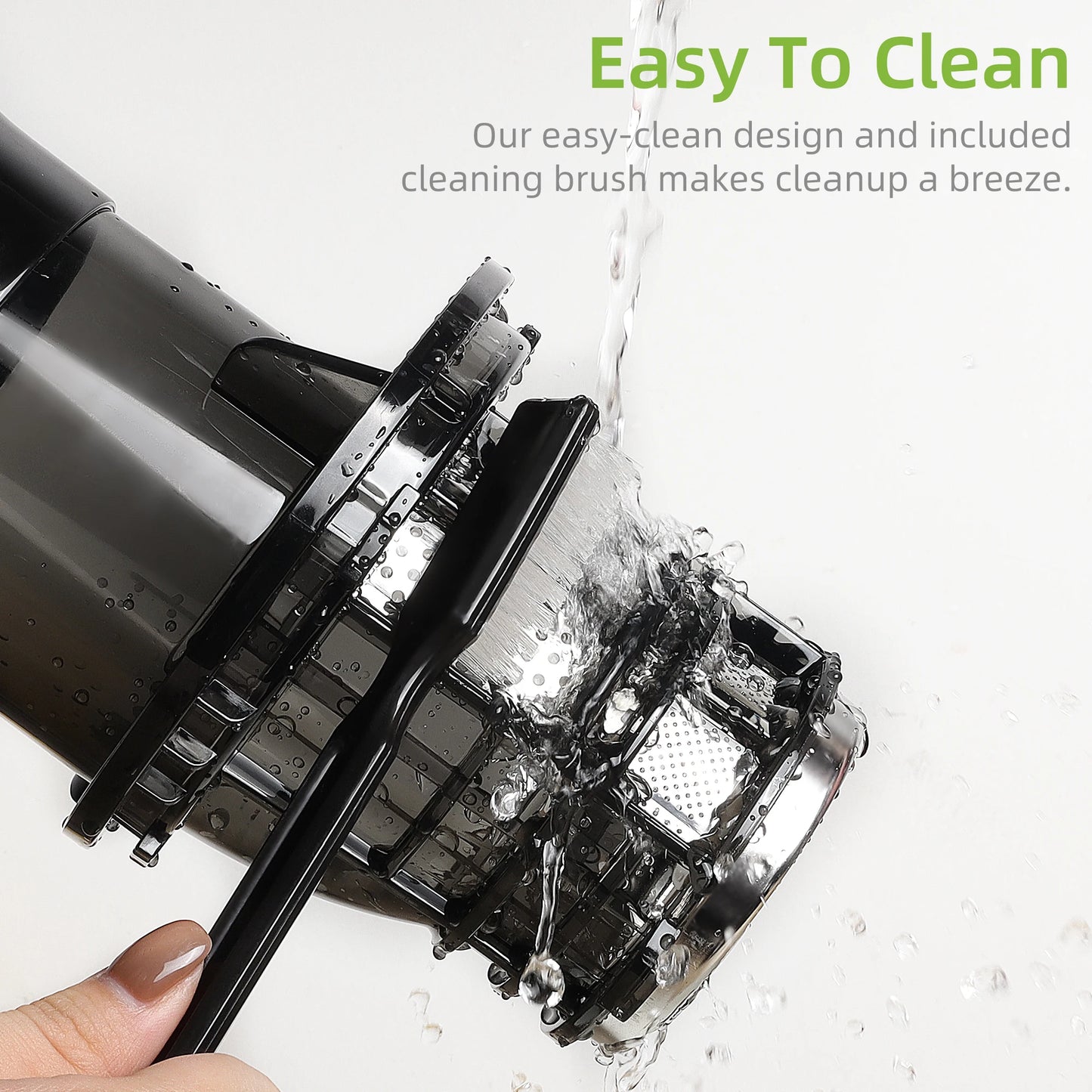 Espremedor Lento BioloMix 200W | Extrator de Sumos por Prensagem a Frio