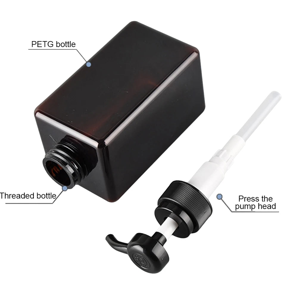 Dispensador Espuma Sabonete 150ml PETG - Recarregável Gel Banho Champô | 3 Cores