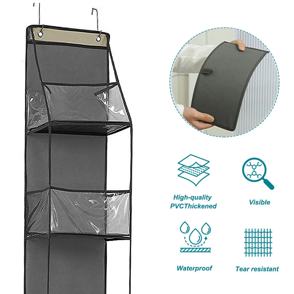 Bolsa de Armazenamento Multifuncional | Organizador Suspenso de Múltiplas Camadas