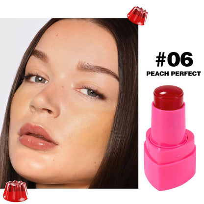 Blush Stick 2 em 1 Handaiyan | Tint Jelly para Lábios e Maçãs do Rosto