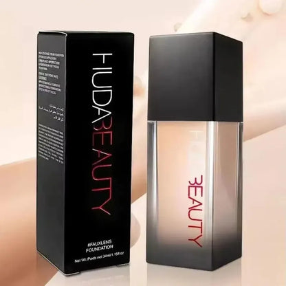 Base Líquida Huda Beauty Matte | Cobertura Total e Longa Duração
