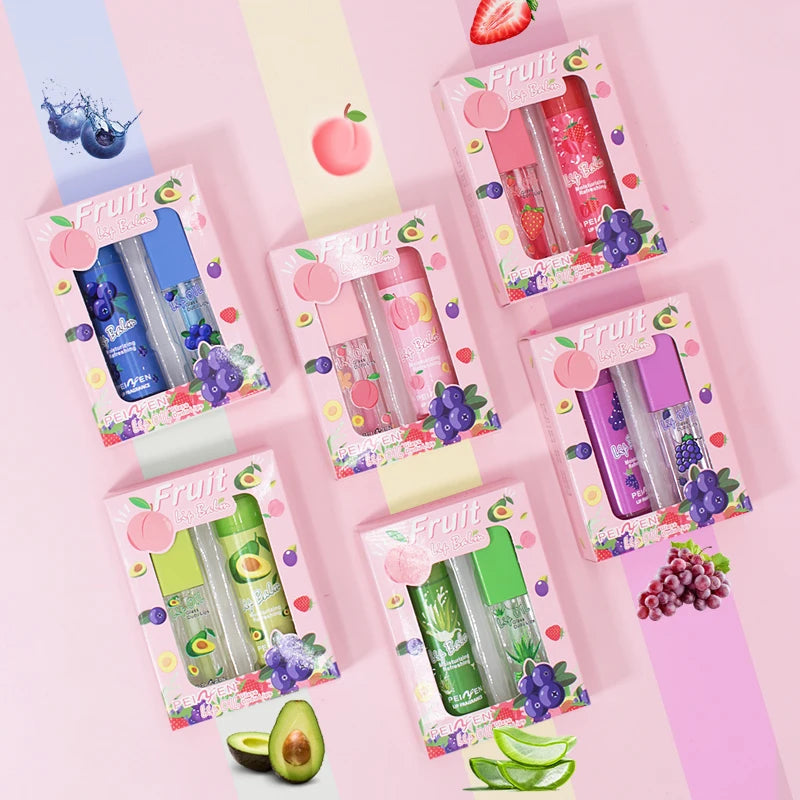 Kit Óleo Labial Frutado Hidratante