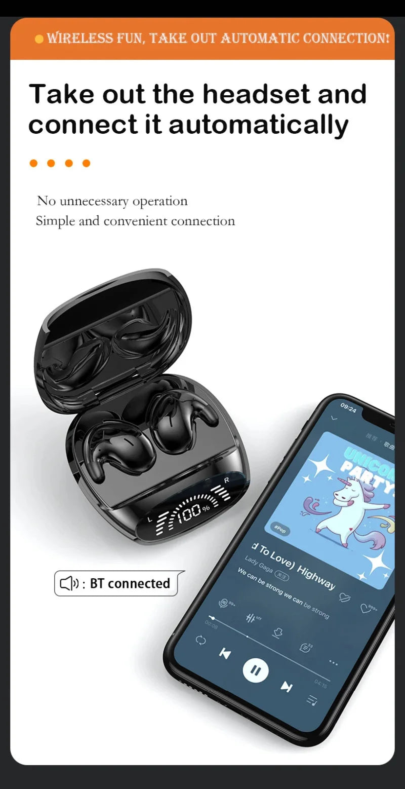 Xiaomi Mijia Sleep Earbuds Bluetooth 5.3 - Auriculares Invisíveis para Dormir com Cancelamento de Ruído