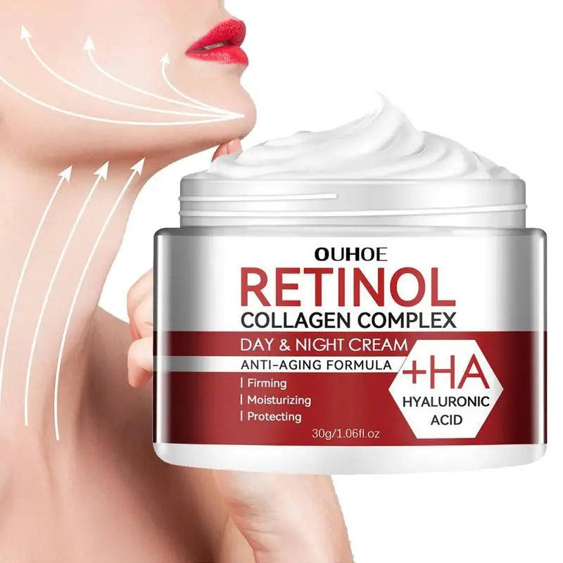 Creme Sérum Retinol 30g Facial Olhos – Firmeza Lifting Anti-Idade Reduz Rugas Linhas Finas