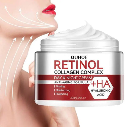 Creme Sérum Retinol 30g Facial Olhos – Firmeza Lifting Anti-Idade Reduz Rugas Linhas Finas
