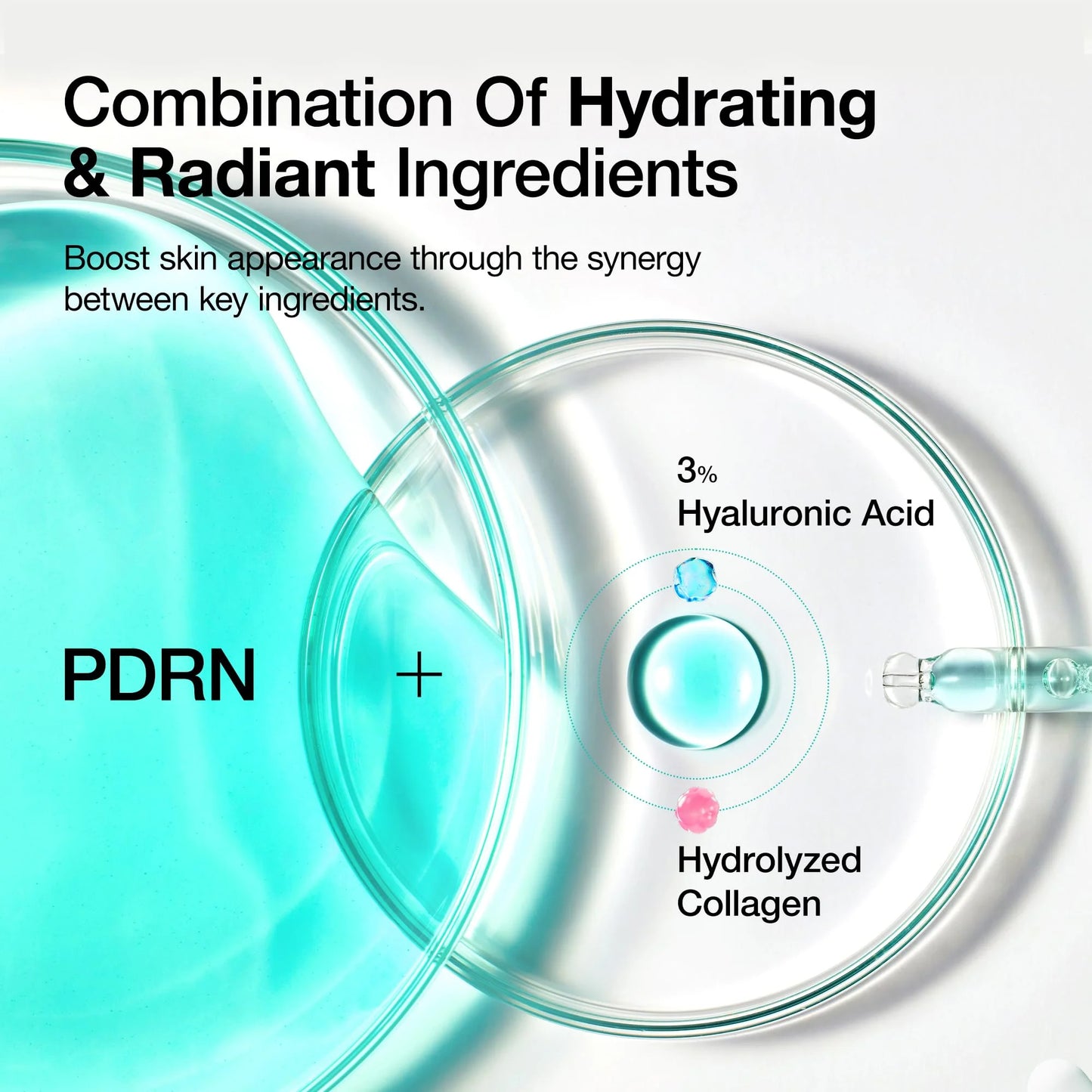 Sérum Anua PDRN 100+ Ácido Hialurónico Cápsulas – Hidratante Revitalizante Rosto Cuidado Pele Coreano Essenciais Beleza