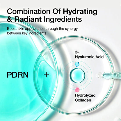 Sérum Anua PDRN 100+ Ácido Hialurónico Cápsulas – Hidratante Revitalizante Rosto Cuidado Pele Coreano Essenciais Beleza