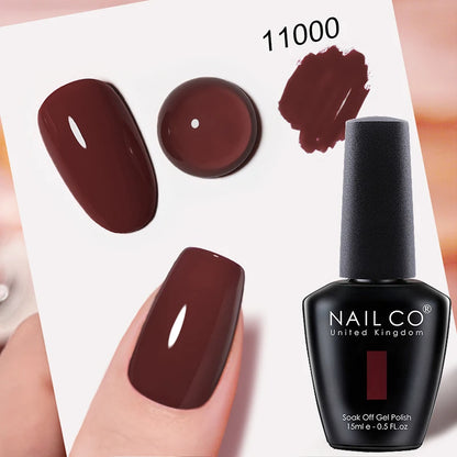 Verniz Gel NAILCO 15ml UV/LED Sem Hema/TPO – Base e Top Coat Profissional Semi-Permanente
