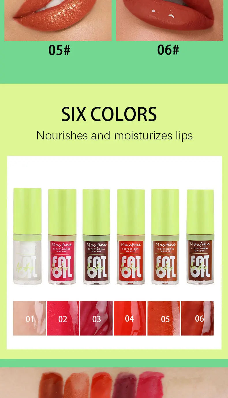 Gloss Labial Impermeável Hidratante Longa Duração - Líquido Não Transfere Embalagem Verde