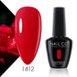 Verniz Gel NAILCO 15ml Série Vermelho Escuro – Cores Glitter UV Manicure Profissional Semi-Permanente