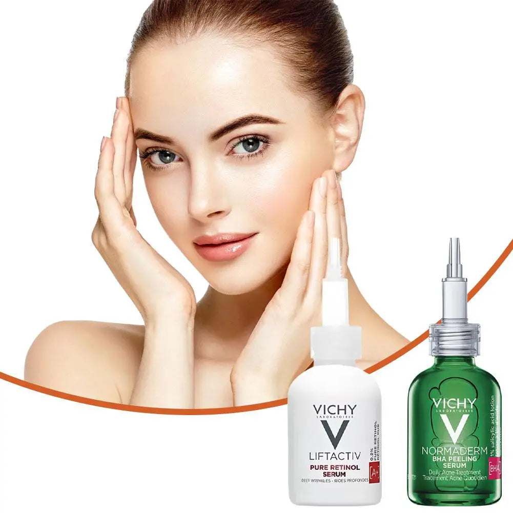 Creme Reparador Facial VICHY Ácido Salicílico 16% VC - Sérum Ácido Hialurónico B3 Retinol