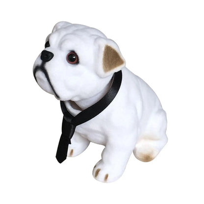 Boneco Cachorro Cabeça Balançante | Decoração Artesanal para Carro e Escritório