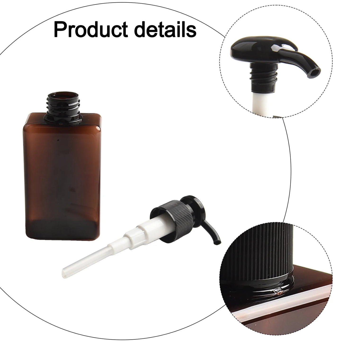Dispensador Espuma Sabonete 150ml PETG - Recarregável Gel Banho Champô | 3 Cores