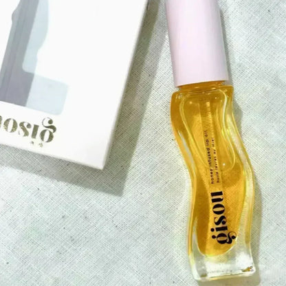 Gisou Lip Balm Óleo Labial Glazed Plum – Hidratação, Volume e Brilho para Lábios Perfeitos