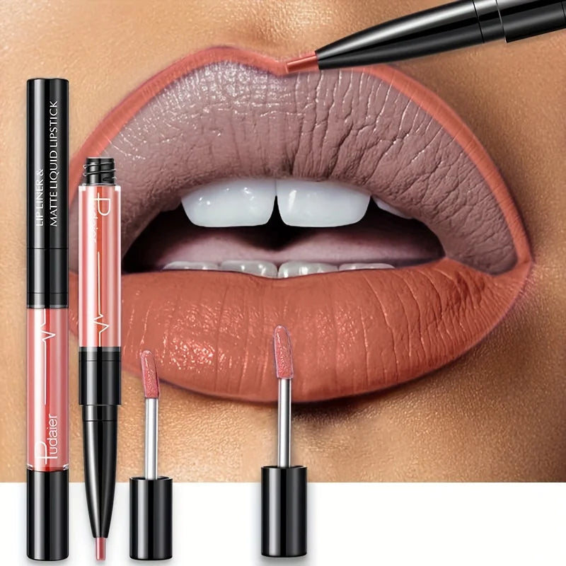 Delineador Labial À Prova de Água – Alta Pigmentação | Longa Duração | Resistente ao Suor | Contorno Perfeito