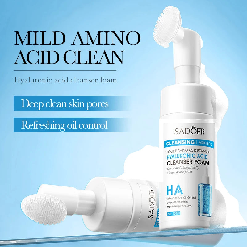 Limpeza Facial Espuma Massagem – Hidratante Hidratação Produtos Pele Cuidado Facial