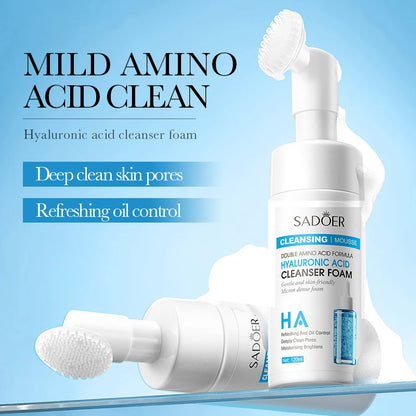 Limpeza Facial Espuma Massagem – Hidratante Hidratação Produtos Pele Cuidado Facial