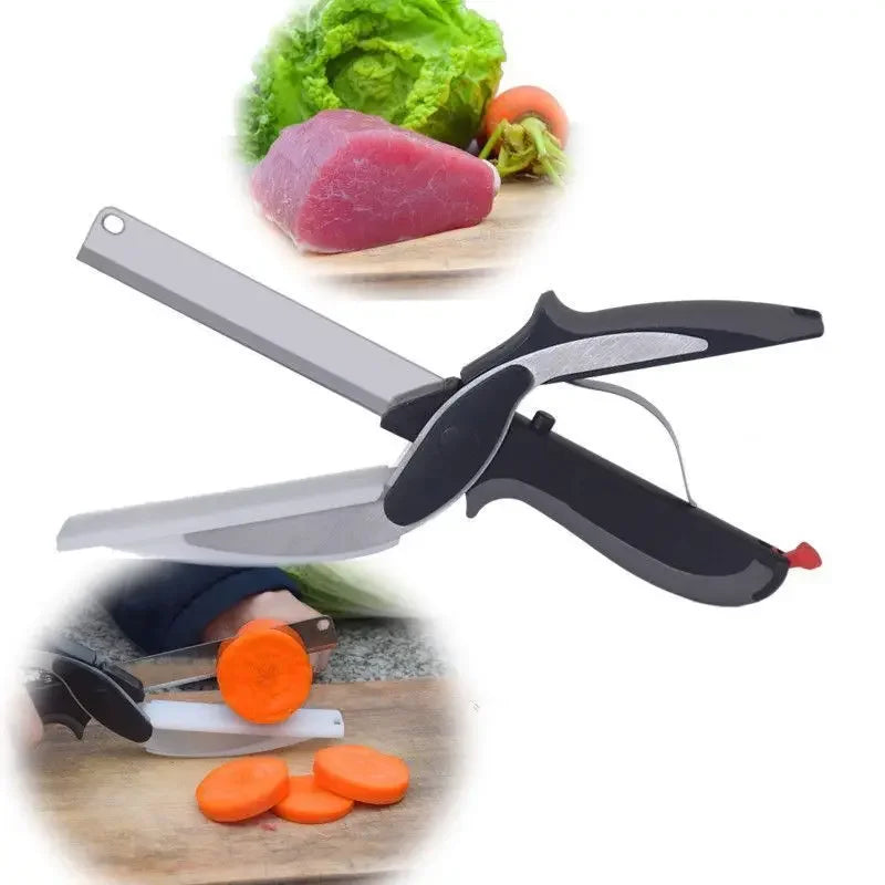 Tesoura 2 em 1 para Cozinha